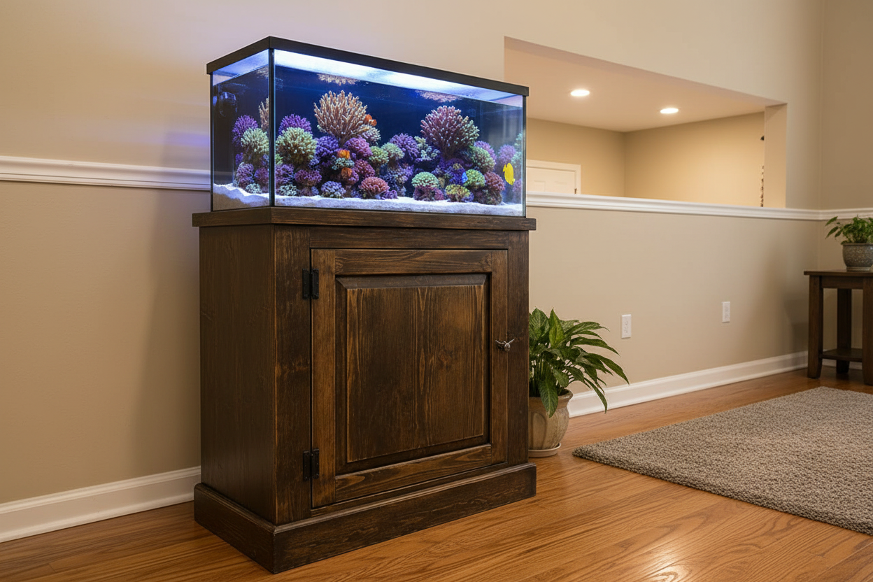 Product with Aquarium and Light